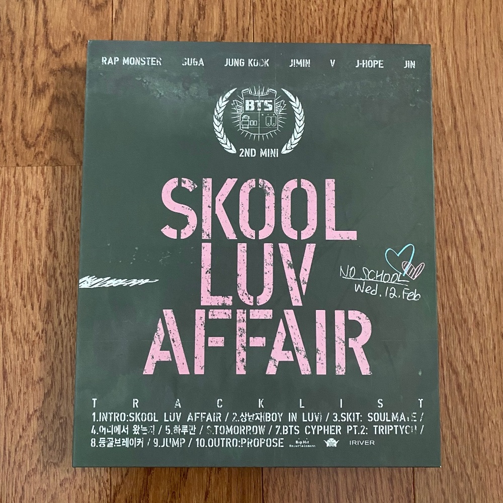 Official BTS Skool Luv Affair Album